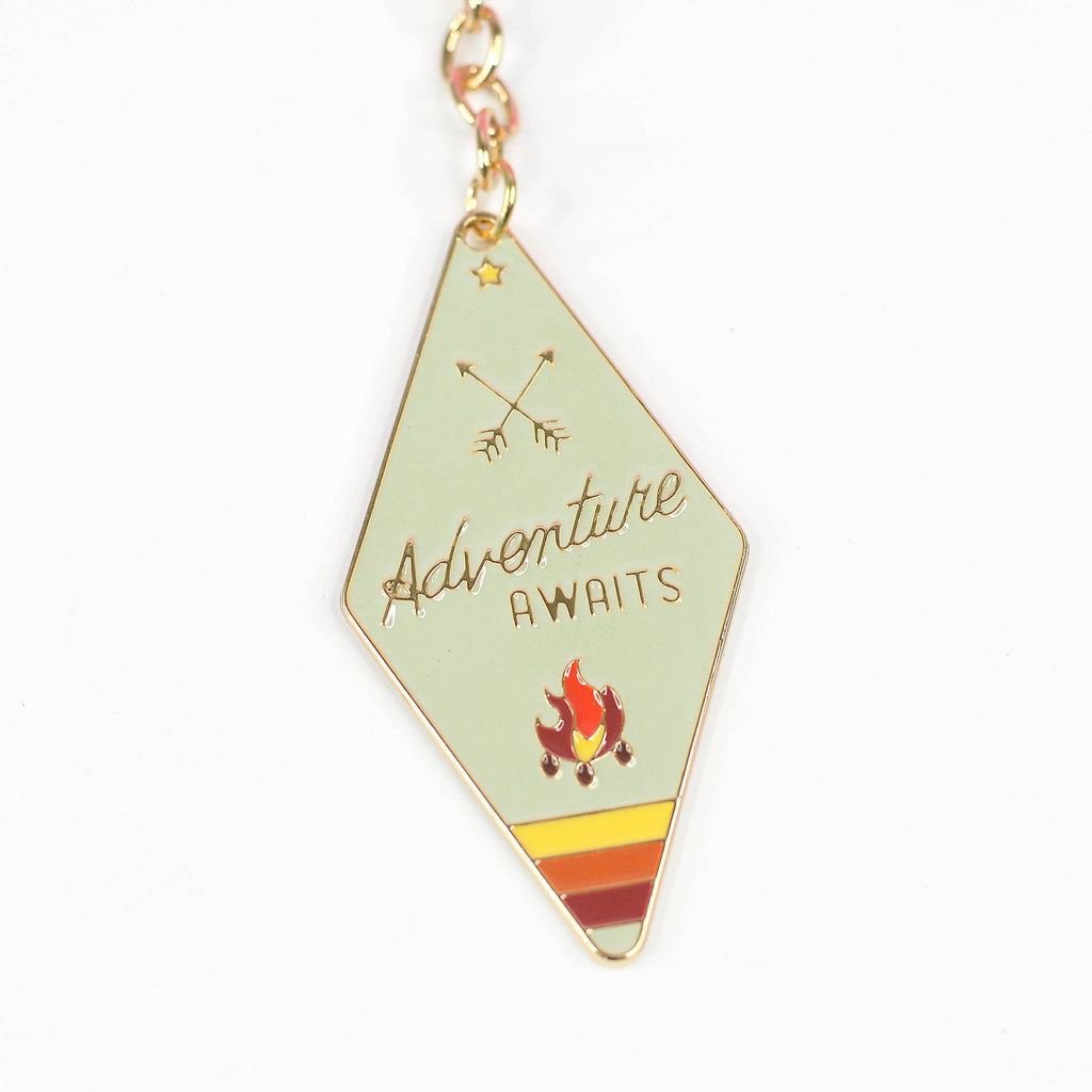 Camp Collection Enamel Motel Keychain, Enamel Keychain, Fall: Wanderslut