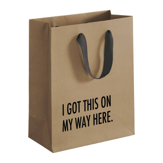 Way Here - Funny Gift Bag