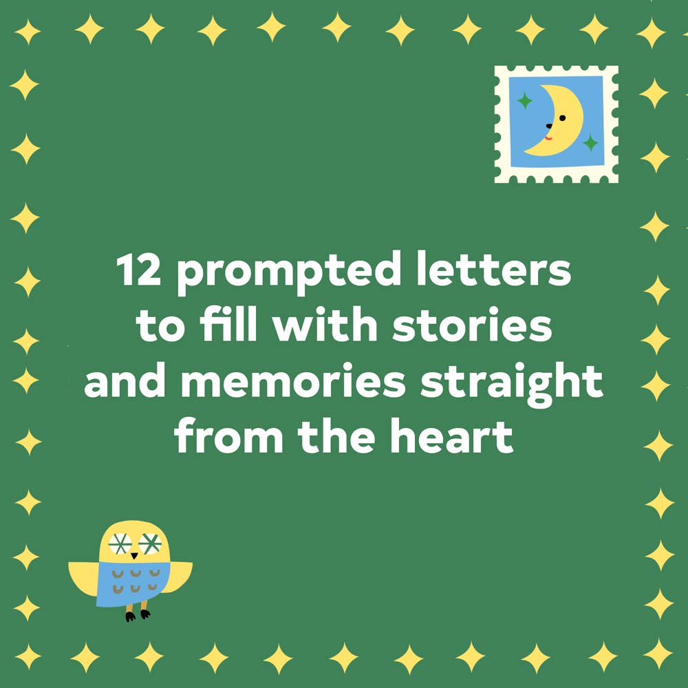 Letters to My Baby Keepsake Book | Fill-in-the-Blank Letter Journal | Baby Shower Gift | New Baby Memory Book | Time Capsule Gift