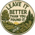 Patch - Leave It Better Than You Found It - Nature Camping 