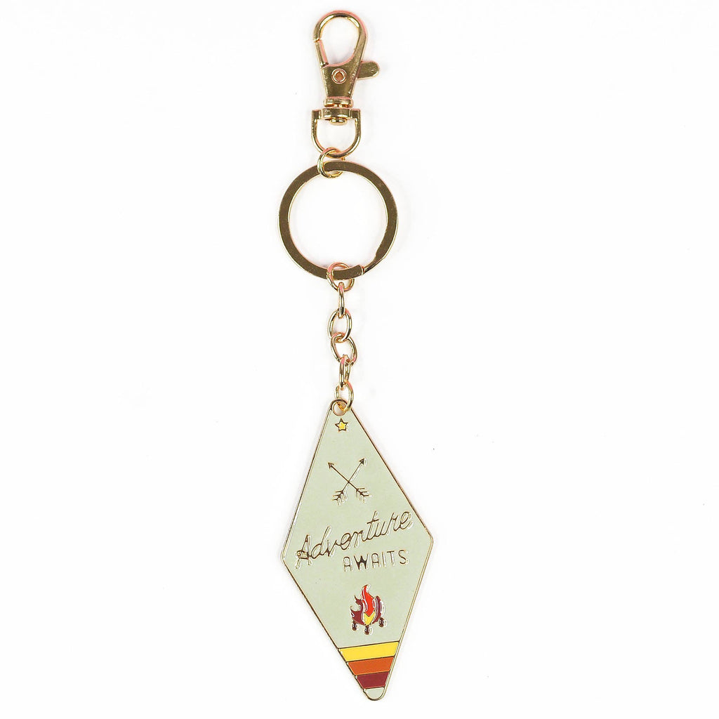 Camp Collection Enamel Motel Keychain, Enamel Keychain, Fall: Wanderslut