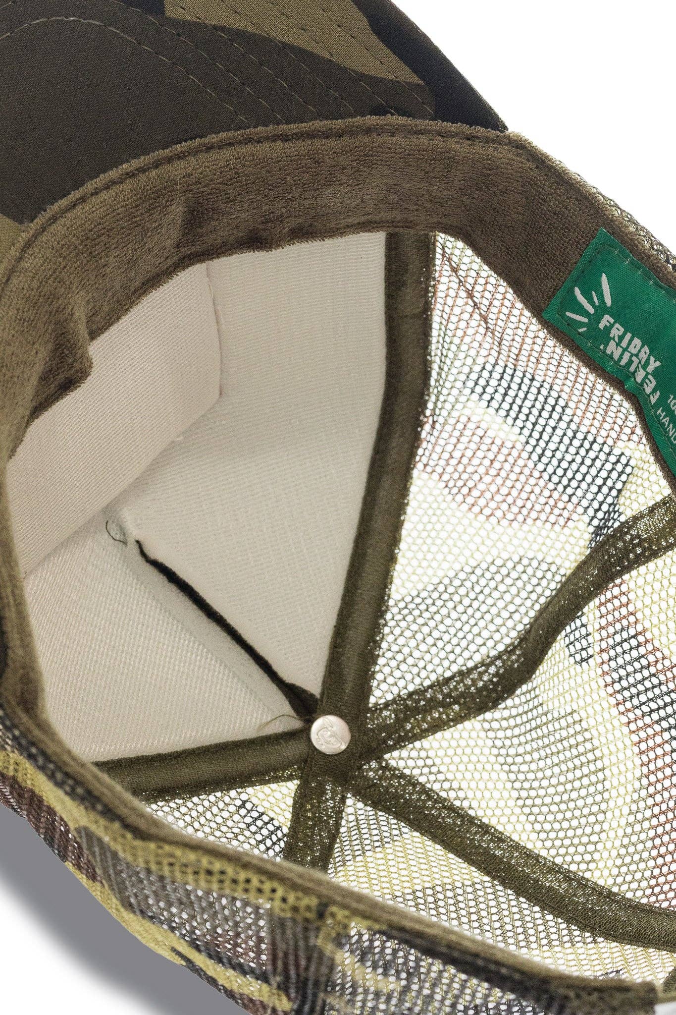 Salty Moms Trucker Hat in Camo