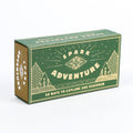 Spark Adventure Prompt Matchbox | 50 Adventure Challenge Cards | Unique Travel Gift | Bucket List Ideas | Gift for Explorer