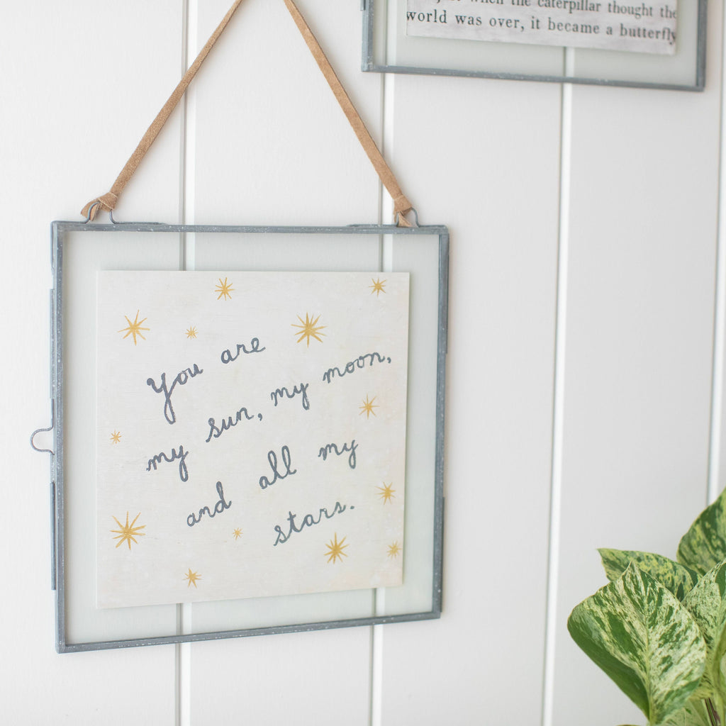 12"x12" My Sun, My Moon Art Poster