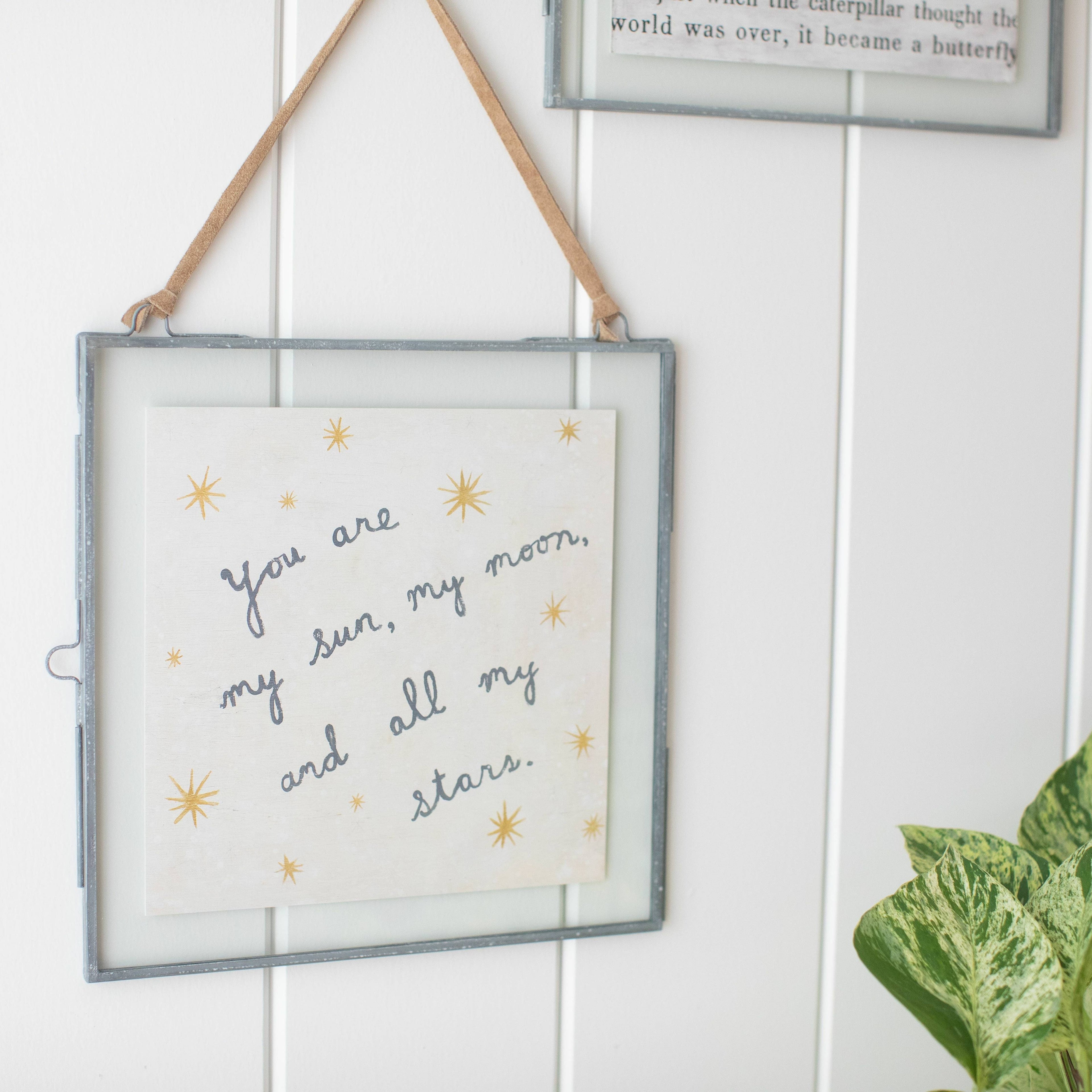 12"x12" My Sun, My Moon Art Poster