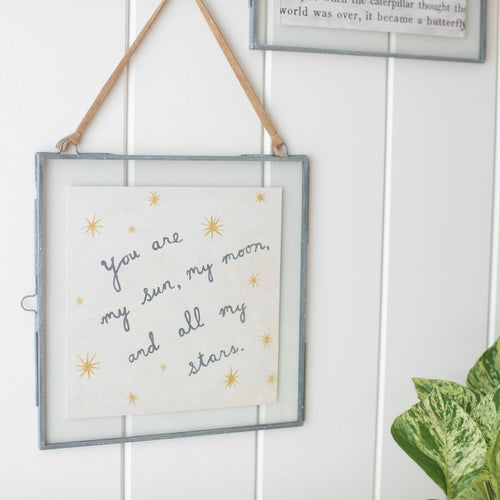 12"x12" My Sun, My Moon Art Poster