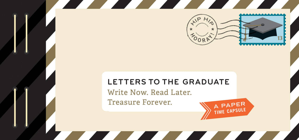 Letters to the Graduate Keepsake Book | Fill-in-the-Blank Letter Journal | Graduation Gift | High School & College Graduate Memory Book
