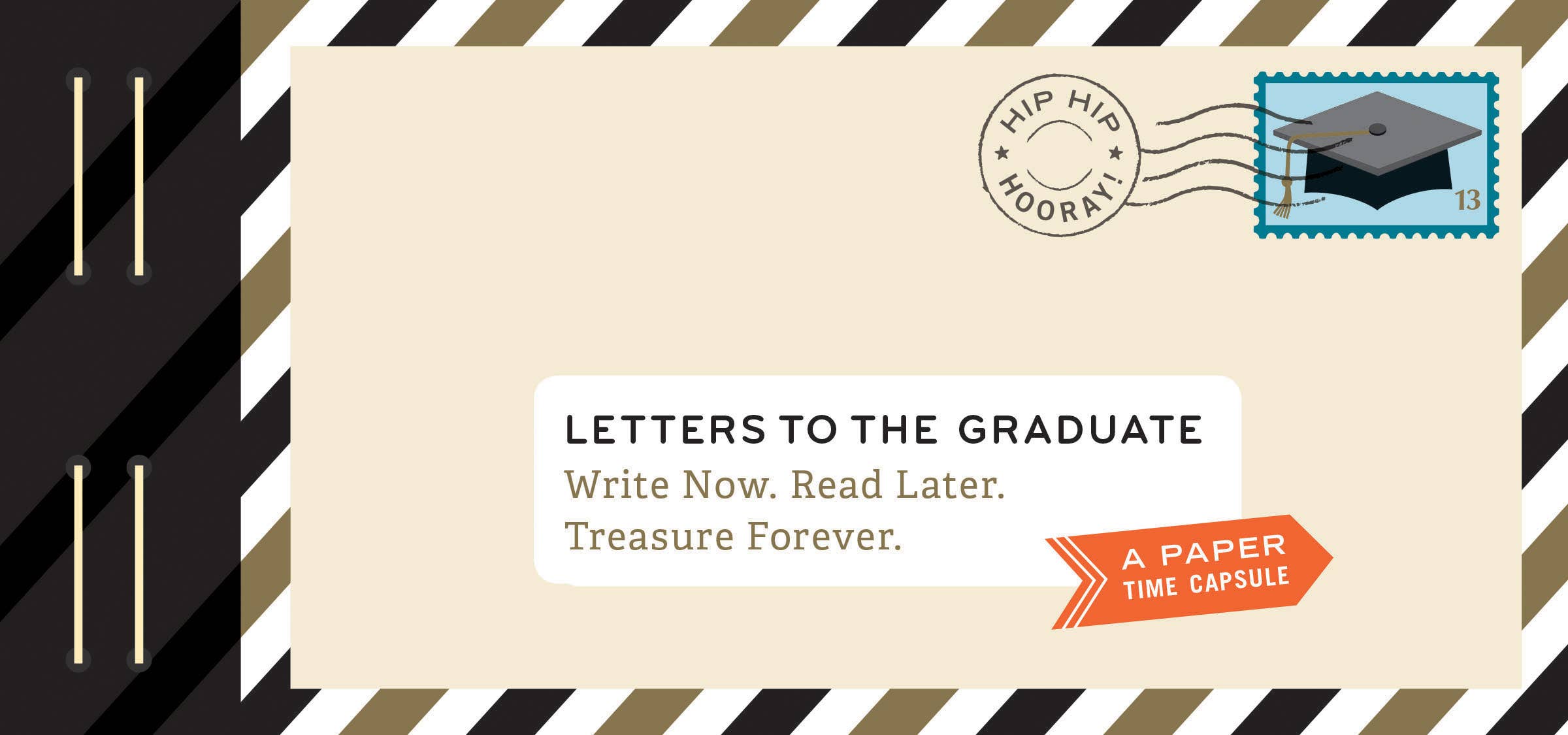 Letters to the Graduate Keepsake Book | Fill-in-the-Blank Letter Journal | Graduation Gift | High School & College Graduate Memory Book