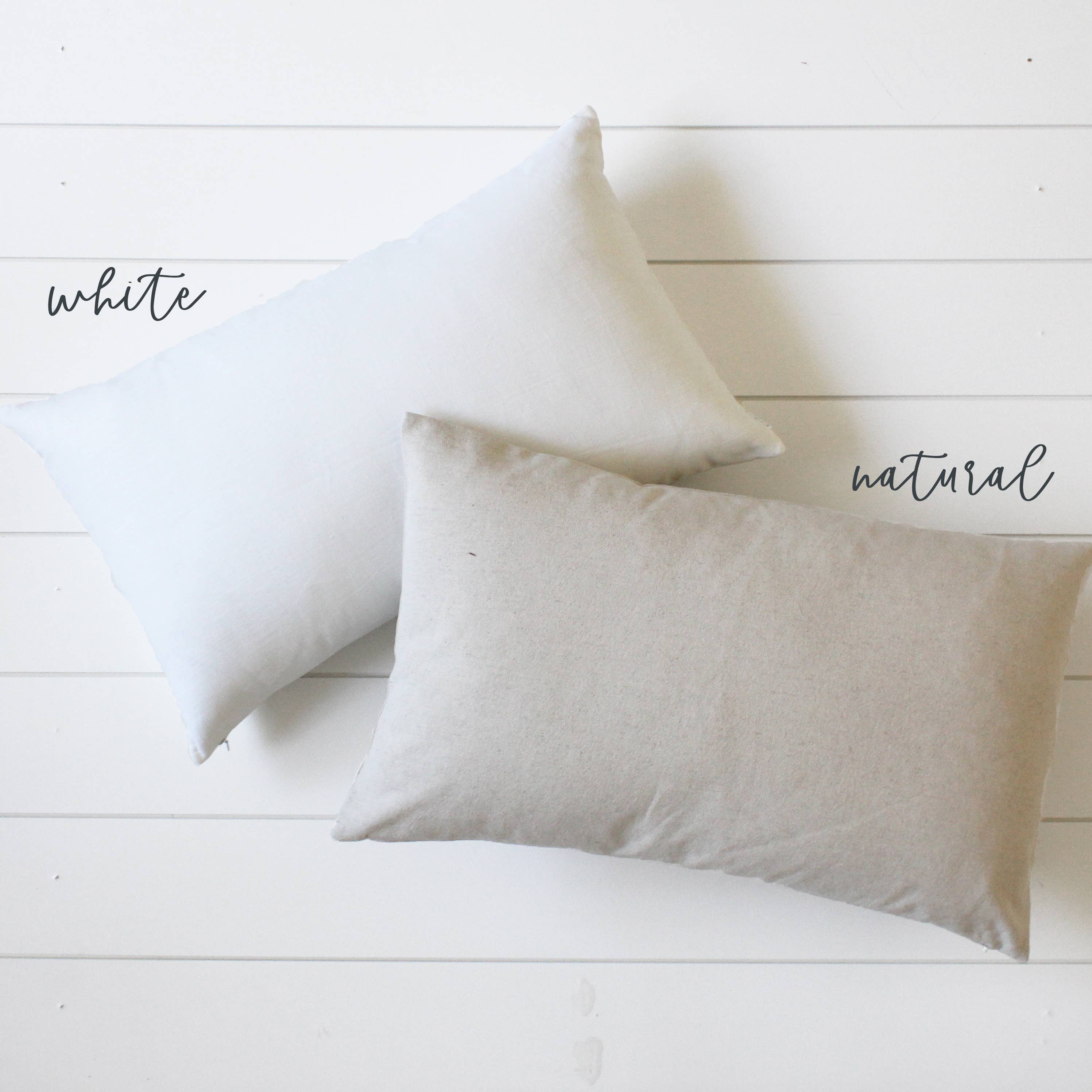 Favorite Person Pillow Cover: Natural / 16" x 26" PILLOW COVER ONLY