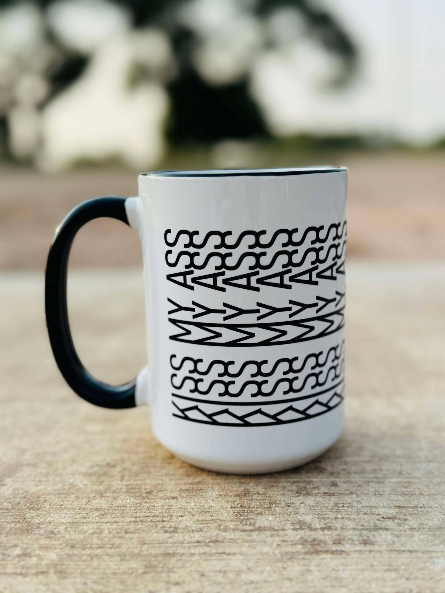 Fuck Them Kids Mug, Tire Track Mug, Hidden Message Mug: Fuck Them Kids / 11oz