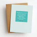 Don't Do It Graduation Greeting Card