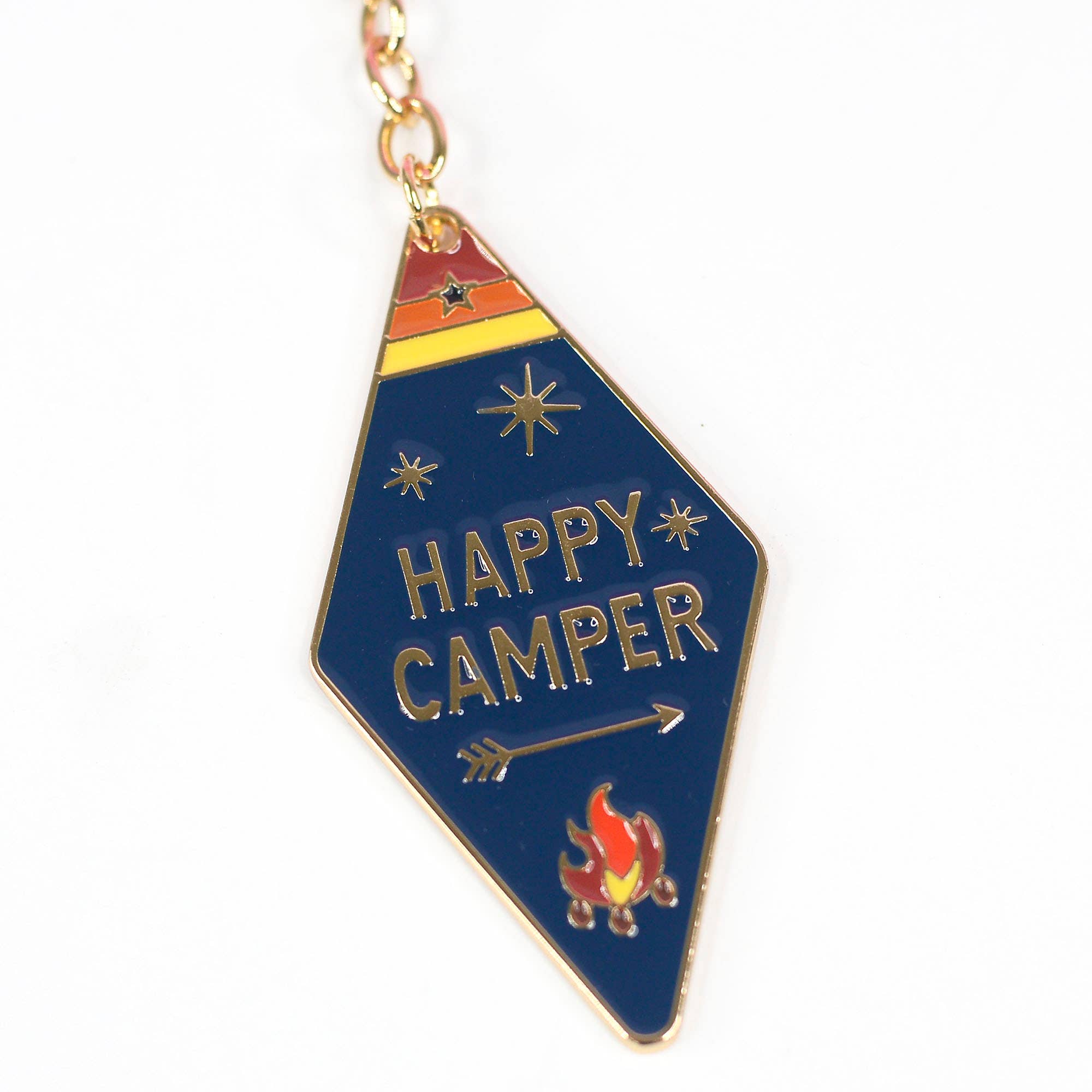 Camp Collection Enamel Motel Keychain, Enamel Keychain, Fall: Wanderslut