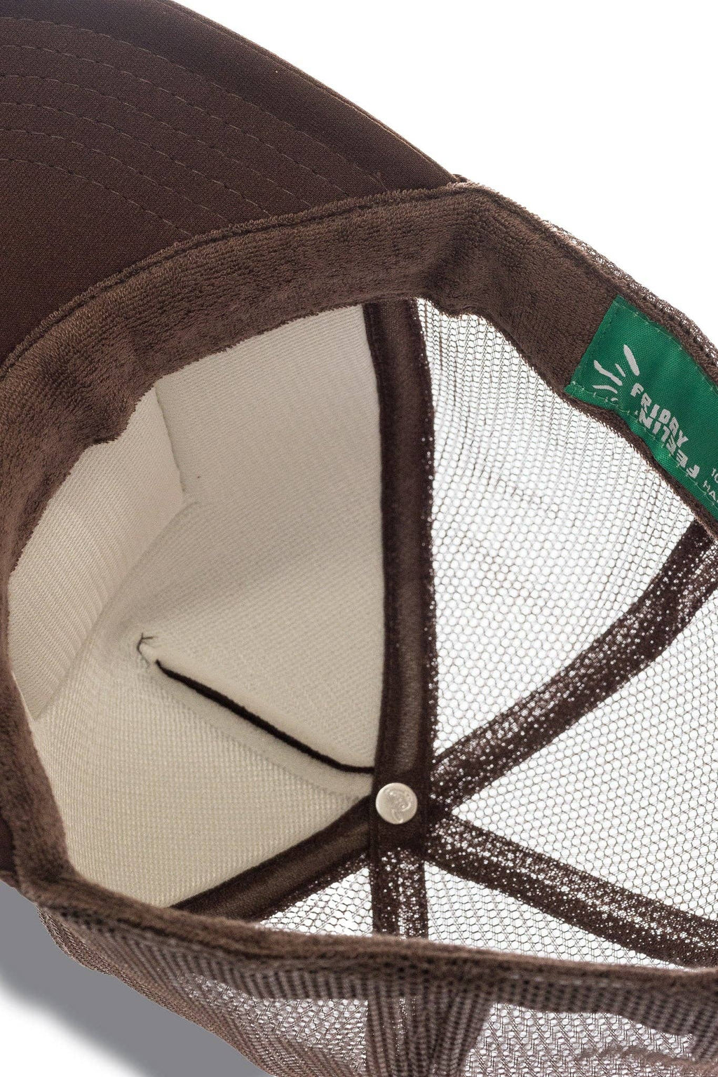 Sunshine & Sunsets Trucker Hat in Brown: Brown