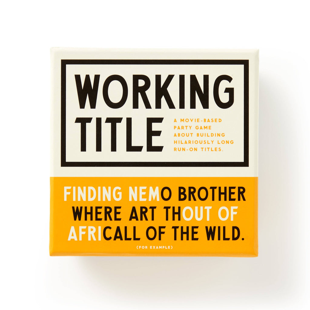 Brass Monkey Working Title Game