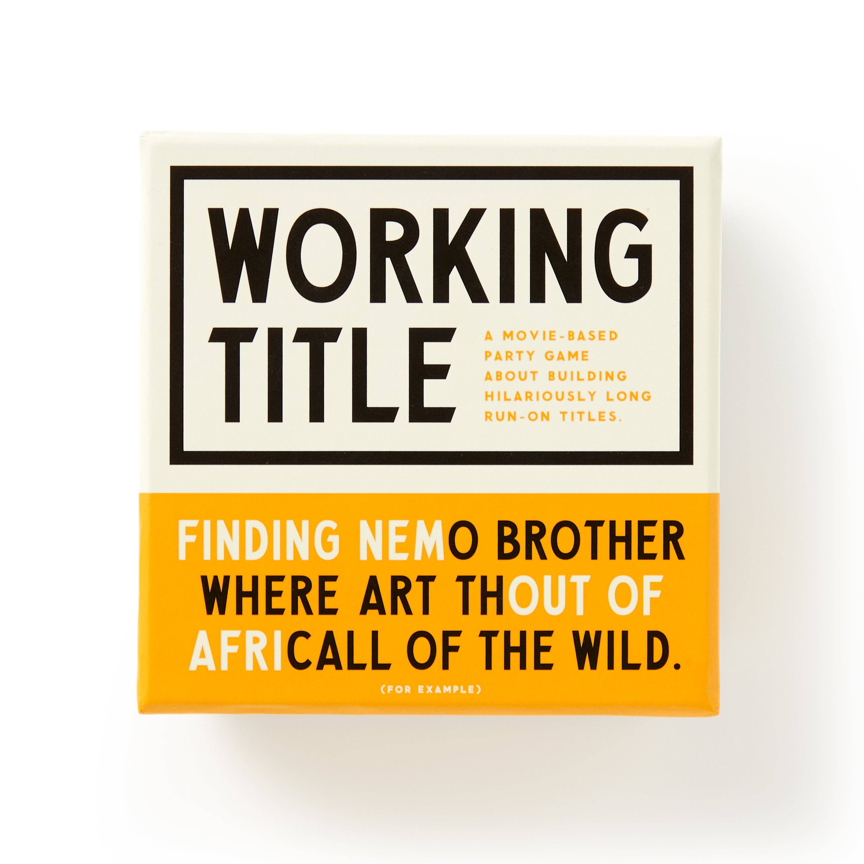 Brass Monkey Working Title Game