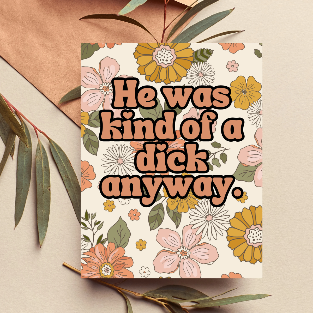 Funny Breakup or Divorce Card, Snarky Sympathy
