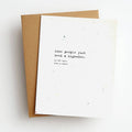 High Five With A Chair Funny Everyday Greeting Card