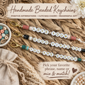 Beaded Keychain Bag Charm | You Are Enough