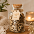 Fucks to Give Jar – Funny Desk Decor Gift for Coworkers, Friends & Anyone Running Low on F*cks