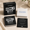 HeartBridge Family Conversation Cards | Meaningful Family Game | Conversation Starter Card Deck | Family Game Night | Gift for Parents
