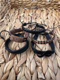 Men’s Adjustable Leather Bracelet
