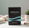 Self Discovery Cards | Personal Growth Card Deck | Mindfulness Journal Prompts | Self Reflection Questions | Therapy Gift