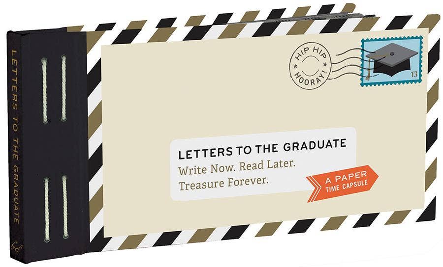 Letters to the Graduate Keepsake Book | Fill-in-the-Blank Letter Journal | Graduation Gift | High School & College Graduate Memory Book