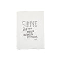 Shine Like The Whole Universe  Handmade Paper Print- 12"x16"