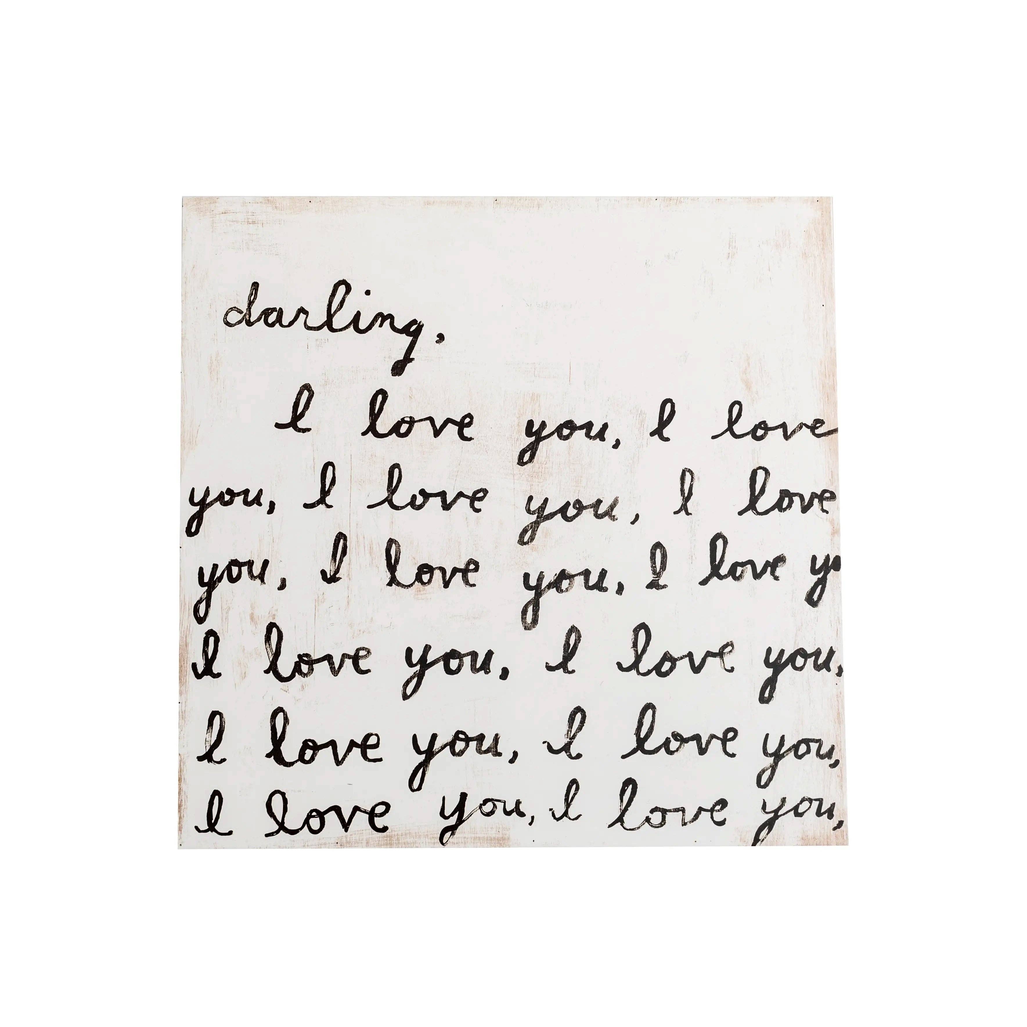 8"x8" Letter For You (TOP ONLY) Art Poster