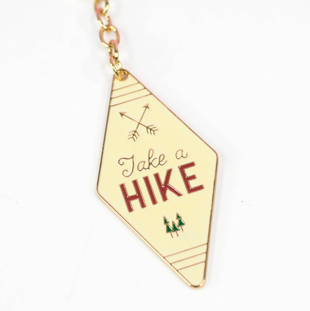 Camp Collection Enamel Motel Keychain, Enamel Keychain, Fall: Wanderslut