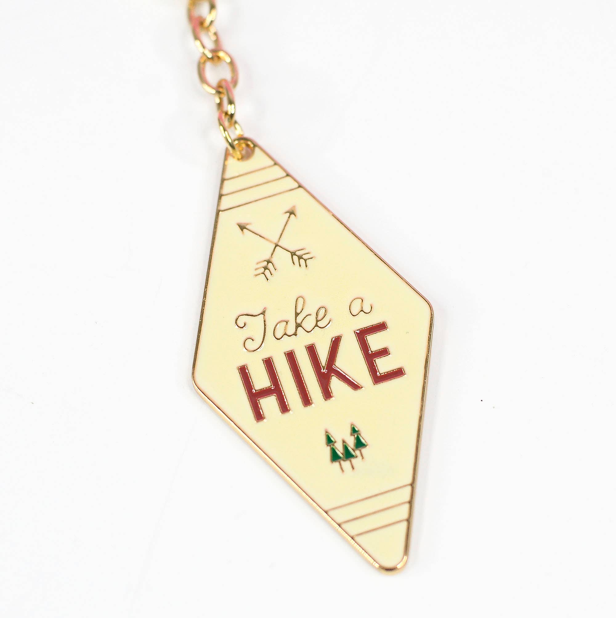 Camp Collection Enamel Motel Keychain, Enamel Keychain, Fall: Wanderslut