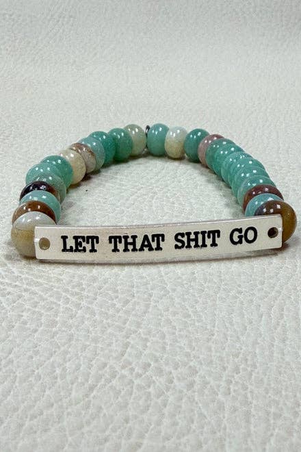 Sassy Coffee Bracelet, Caffeine Lover Gift, Funny Beaded Bracelet, Coffee Addict Jewelry, Gold Tone Bracelet, Gift for Her