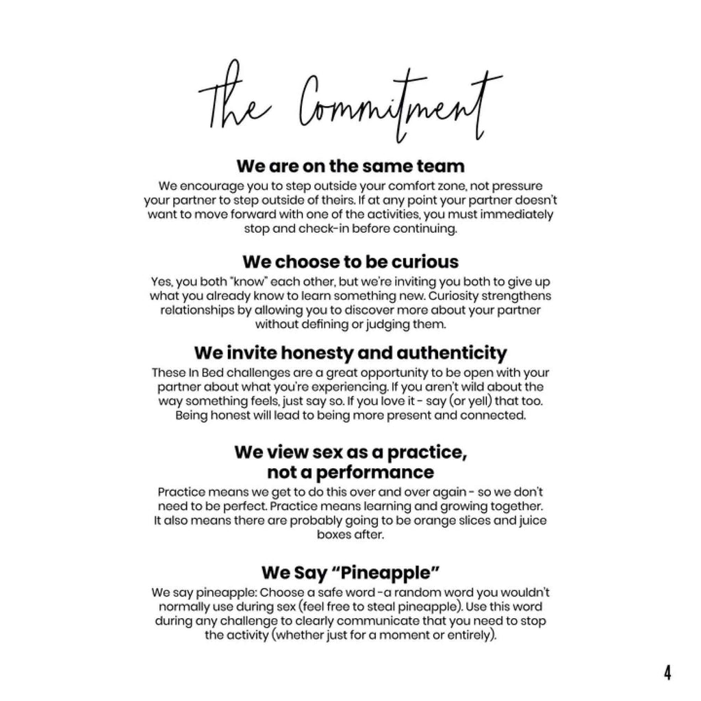 The Adventure Challenge ...In Bed | Sexy Couples Book
