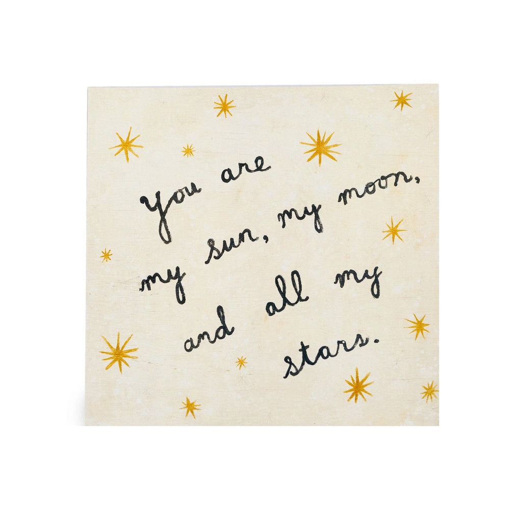 12"x12" My Sun, My Moon Art Poster