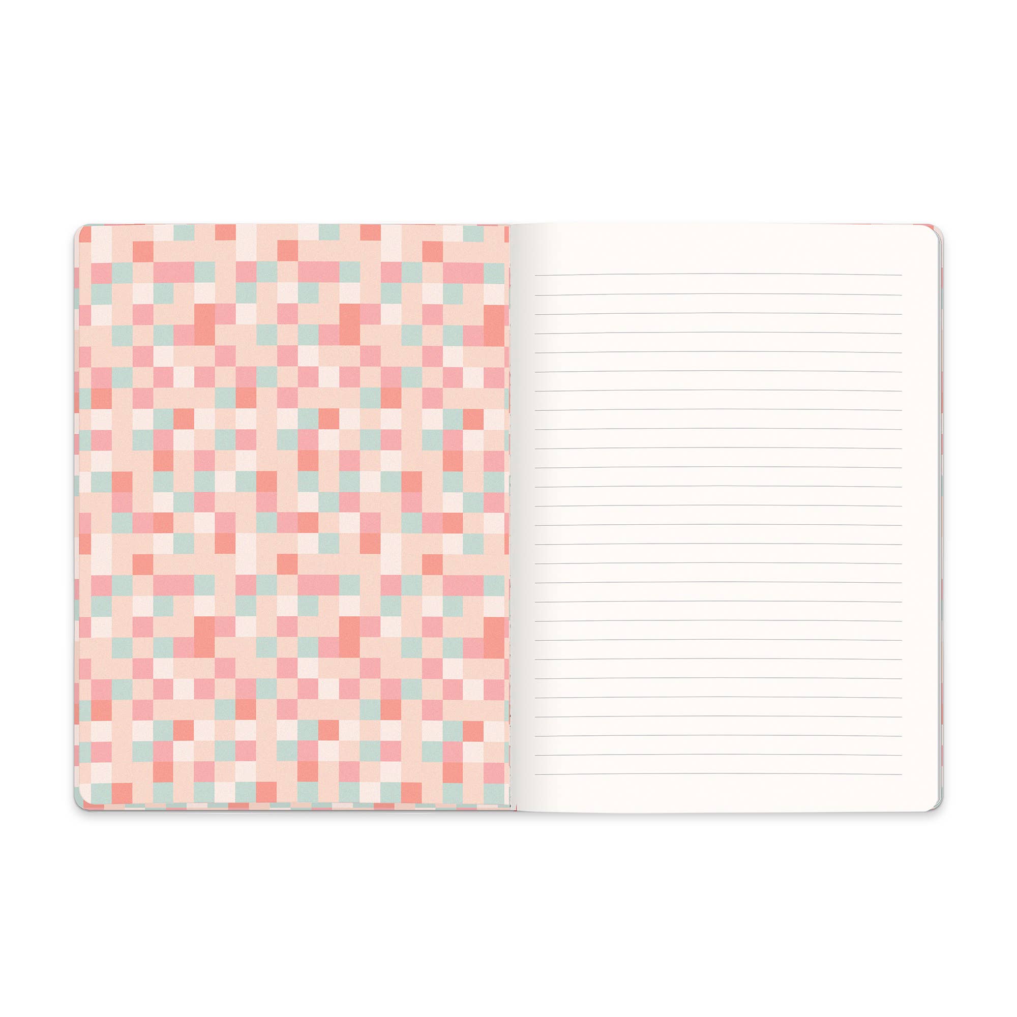 Shit I can't say out loud Journal | Pastel Color Block Medium Deconstructed Journal