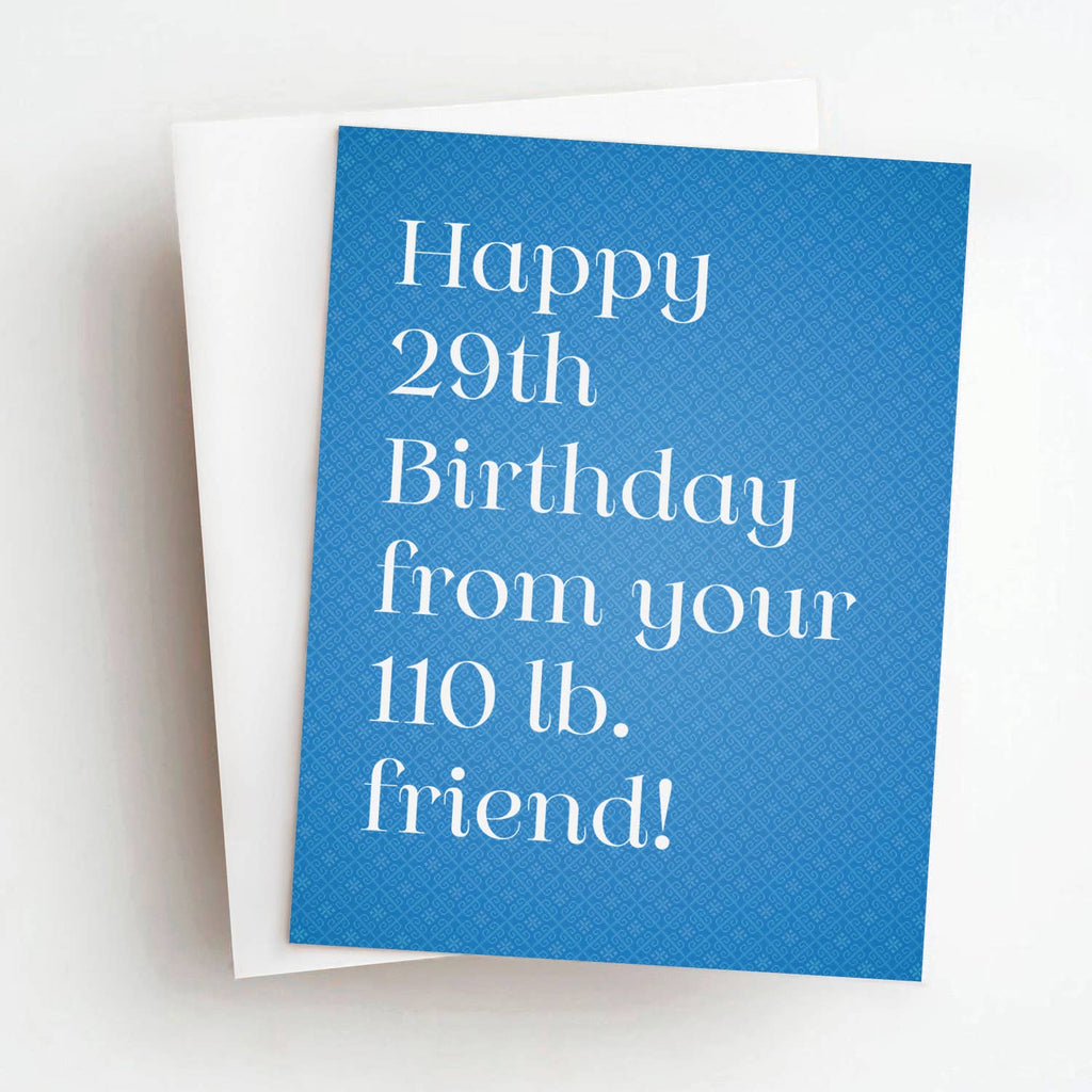 Friend Funny Birthday Greeting Card