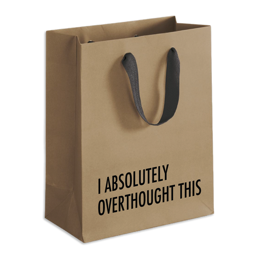 Overthought - Funny Gift Bag