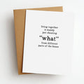What Shouting Funny Everyday Greeting Card