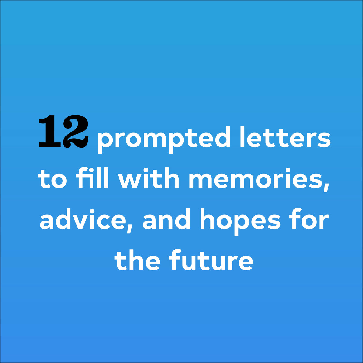 Letters to the Graduate Keepsake Book | Fill-in-the-Blank Letter Journal | Graduation Gift | High School & College Graduate Memory Book