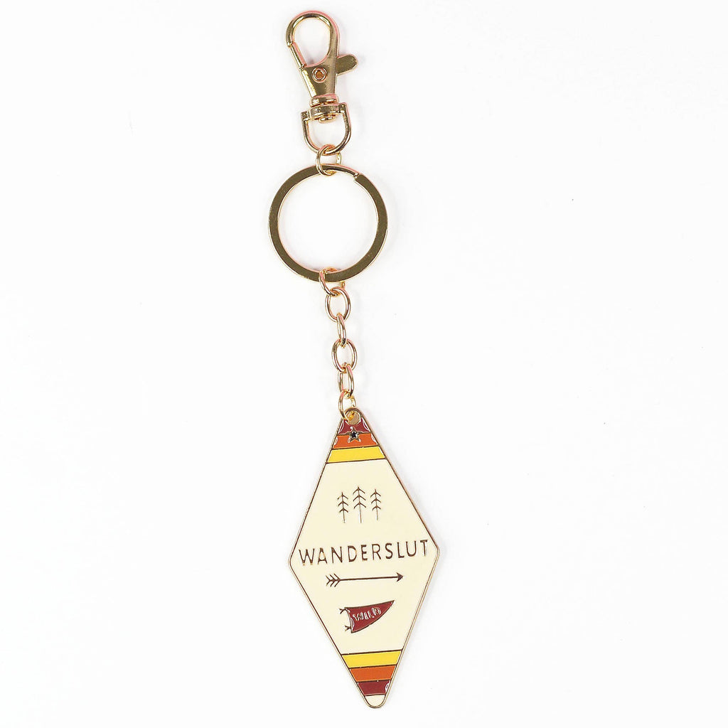 Camp Collection Enamel Motel Keychain, Enamel Keychain, Fall: Wanderslut