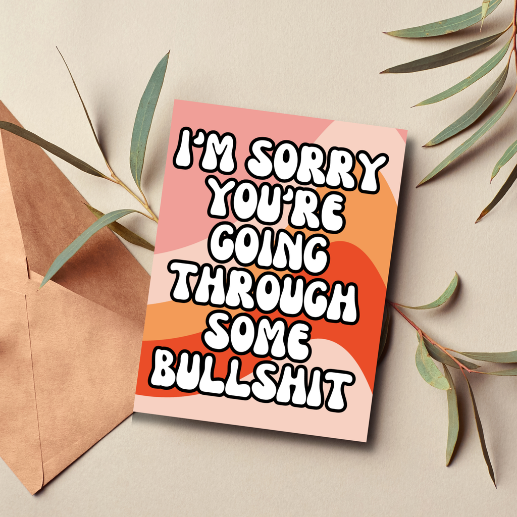 Funny Sympathy Card