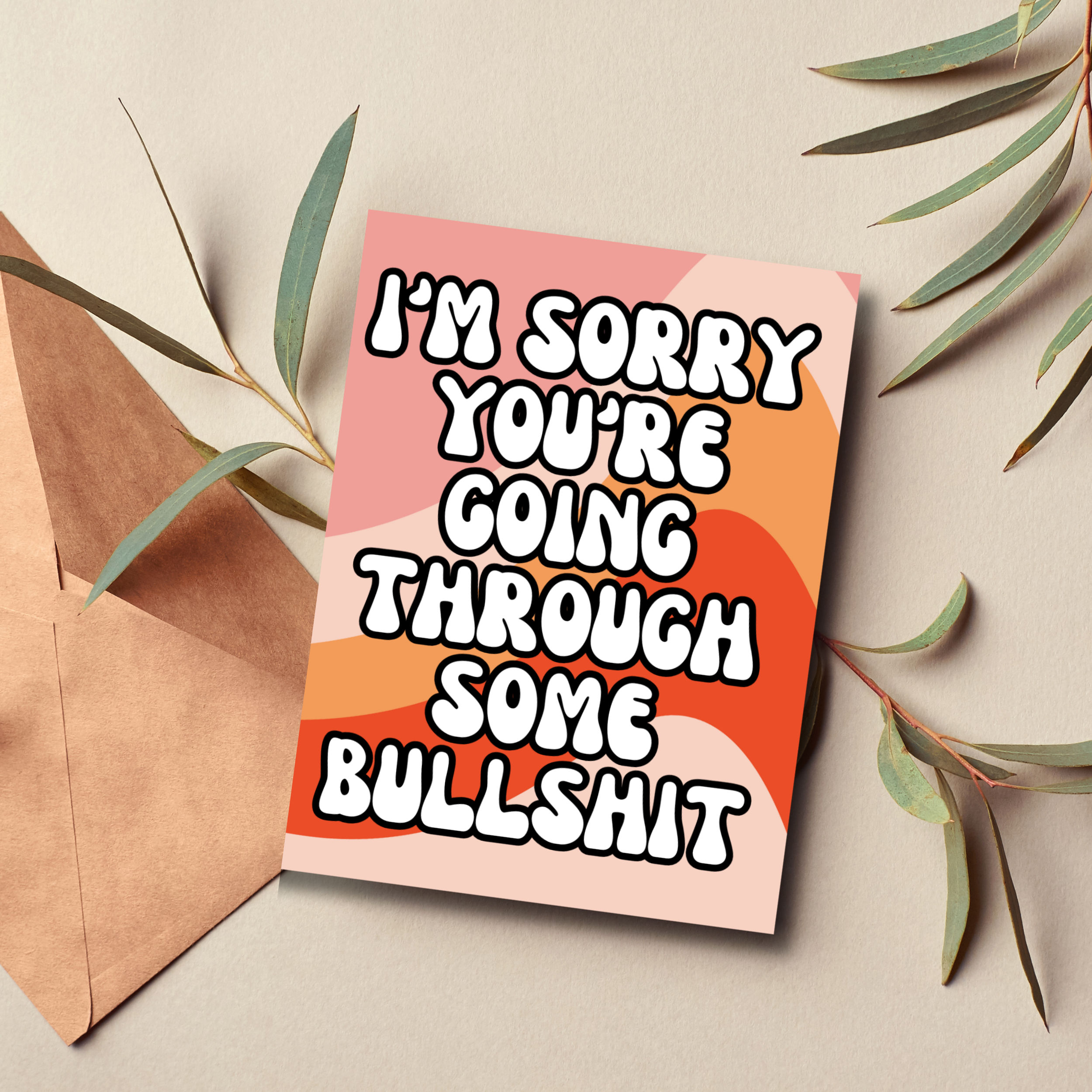 Funny Sympathy Card