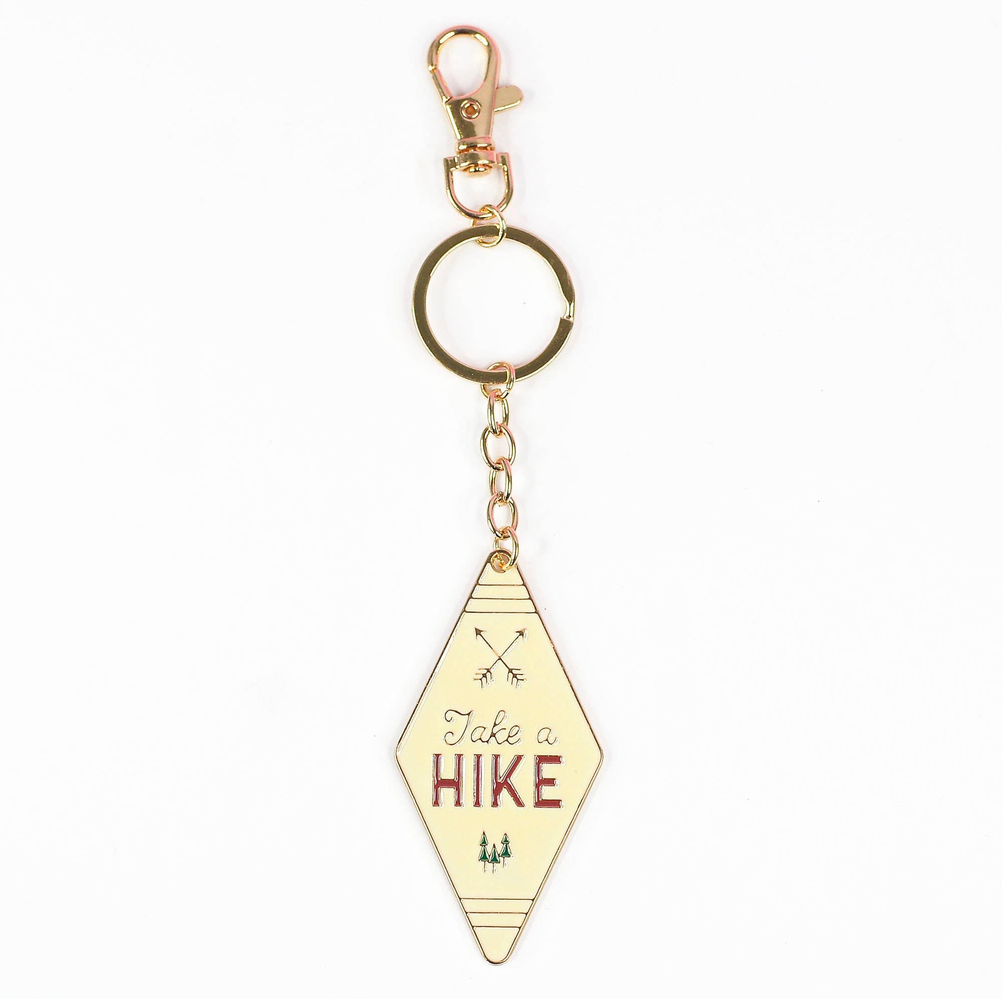 Camp Collection Enamel Motel Keychain, Enamel Keychain, Fall: Wanderslut