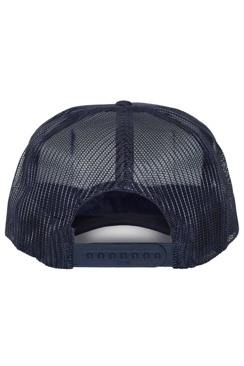 Make Waves Trucker Hat in Navy: Navy