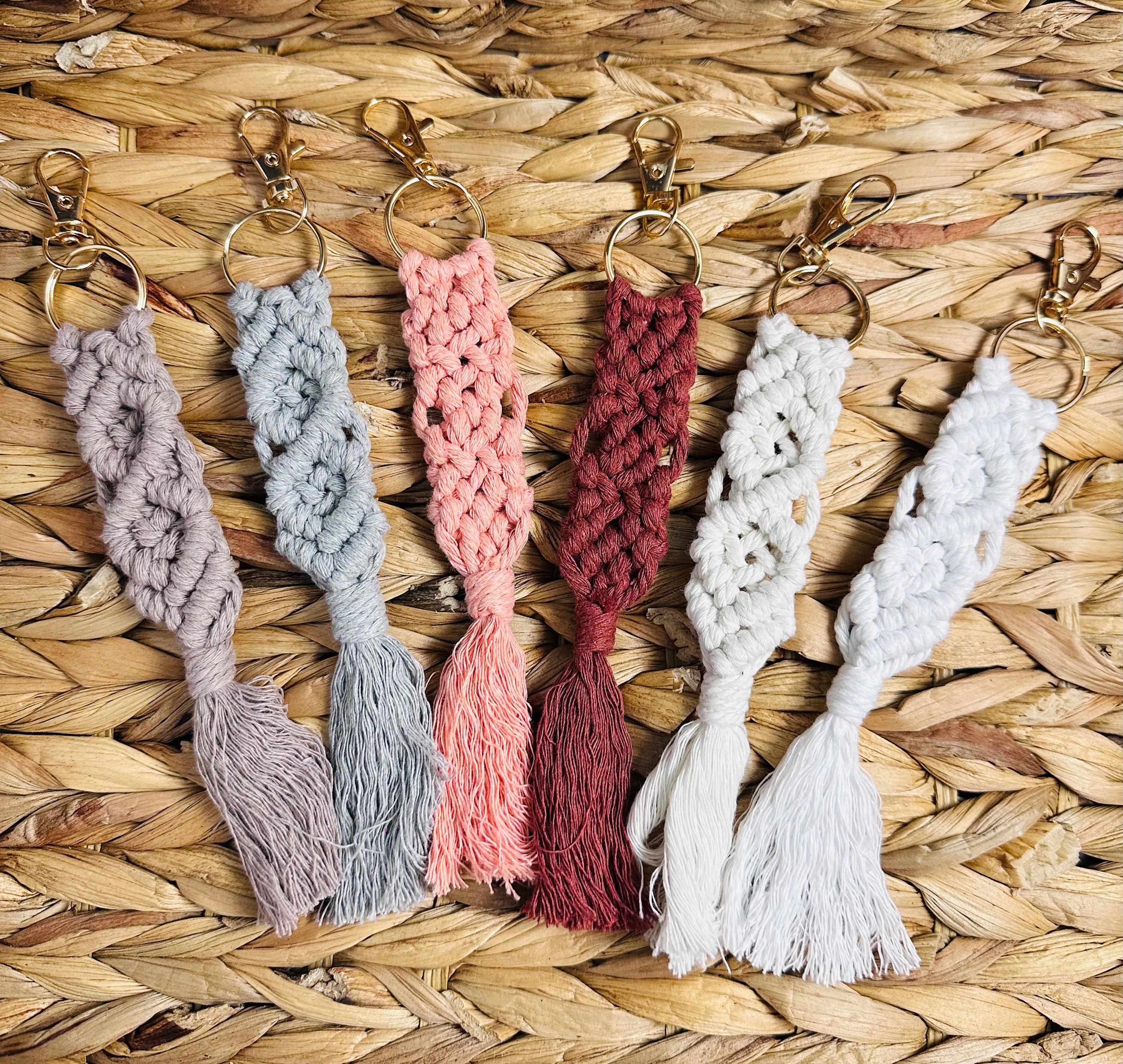 Mila Macrame Keychain