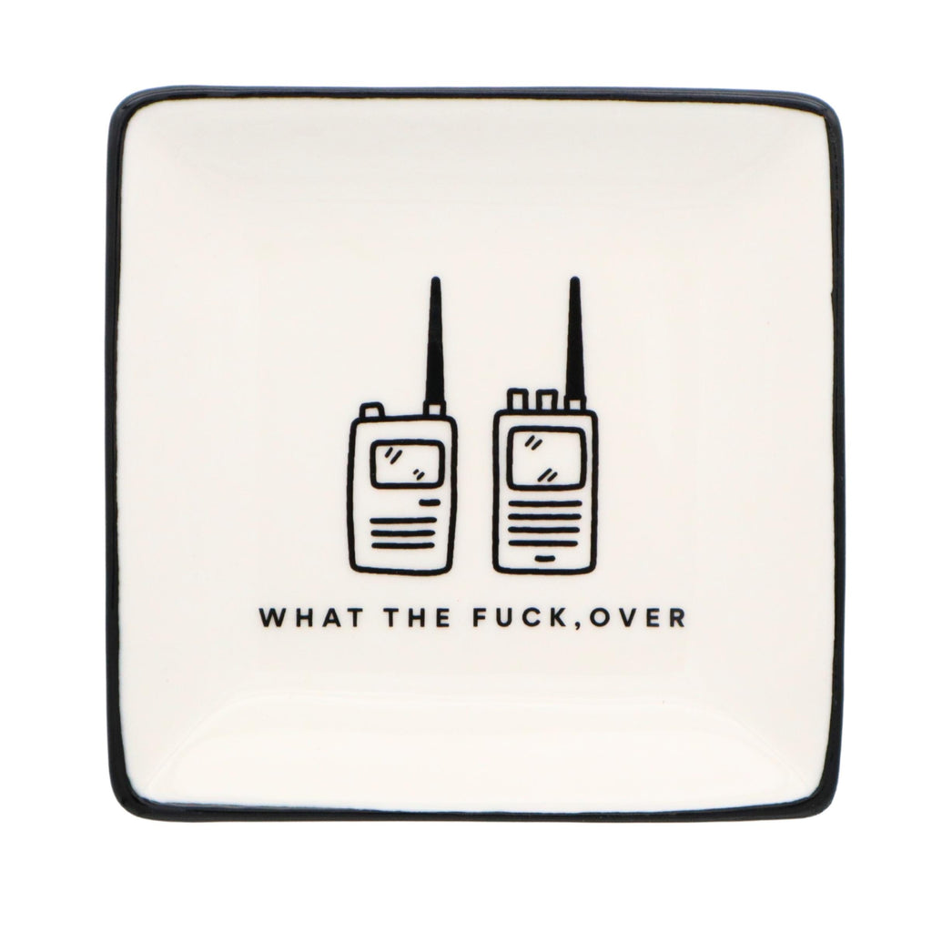 Square Trinket Tray What The Fuck Over