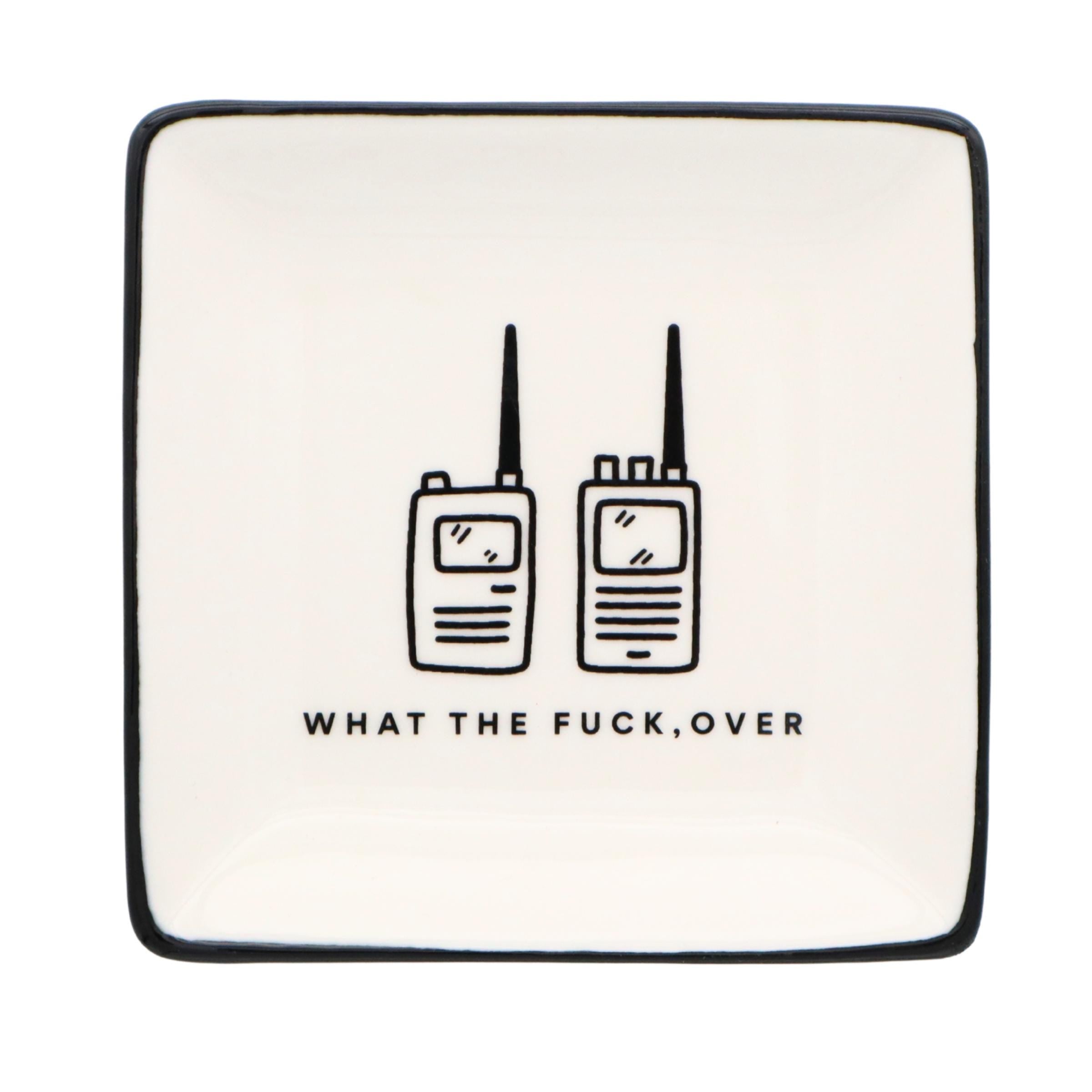 Square Trinket Tray What The Fuck Over