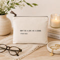 Be A Legend (Stevie Nicks) Canvas Zip Bag